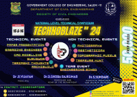 TECHNOBLAZE 24.0 Technical Symposium Poster